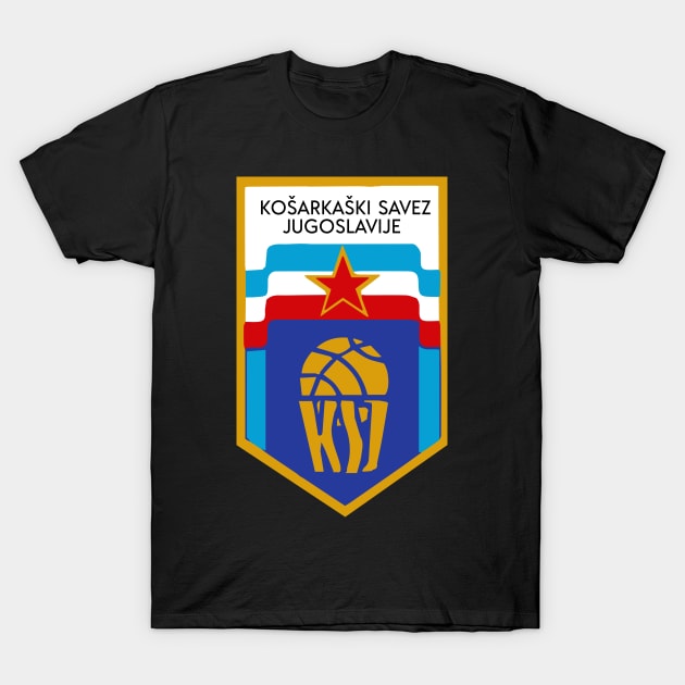 Kosarkaski Savez Jugoslavije T-Shirt by StuffByMe